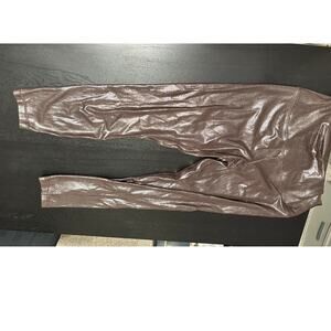 Lululemon Align High Rise 25" Leggings in Shine Radiant Foil French Press 12